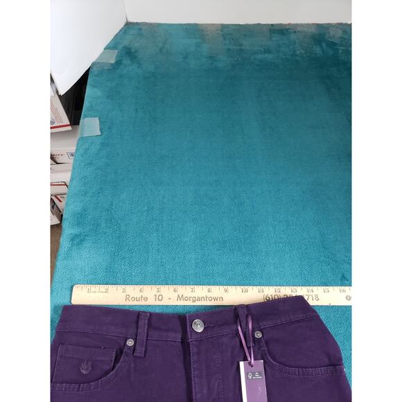 Gloria Vanderbilt Jeans Size 4 Petite Womens Purple Amanda Slimming Straight NWT - Picture 11 of 16